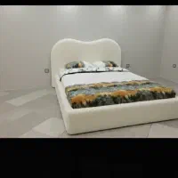 تخت خواب تمام پارچه مدل ۶۶۰۰۶۶