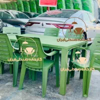 میز و صندلی پلاستیکی طرح سیروان ناهارخوری  غذاخوری
