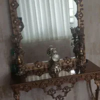 آینه‌شمدون‌چوب‌وبرنز