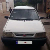 پراید مدل ۸۱ دور رنگ تک سوز