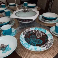 حراج سرویس جهیزیه چینی ۳۴ پارچه وارداتی