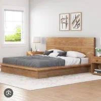 تخت خواب تک نفره و دو نفره چوبی، قیمت توافقی