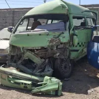 تاکسی ون تصادفی کرج صافکاری