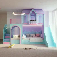 طراحی و اجرای تخصصی اتاق کودک