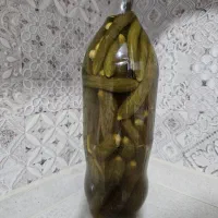 خیارشور خونگی بطری یک و نیم لیتری