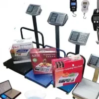 ترازو  باسکول علمک دار و بدون علمک