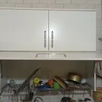 کابینت فلزی هوایی و زمینی با سینک و ابچکان