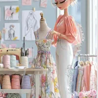 اموزش کاربردی طراحی لباس و دوخت برای بازار شب عید