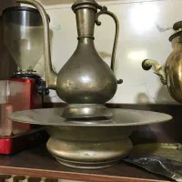 سماور افتابه لگن مجمع مسی چراغ زنبوری