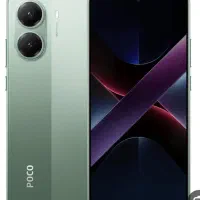 Poco X7 pro 256 سبز در حد اکبند