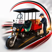 حمل و نقل سه چرخه باربری سه چرخ بار باربری سچرخه