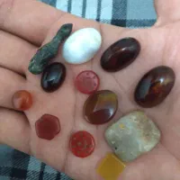 مهره عقیق سنگ انگشتر