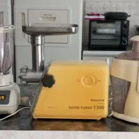 چرخ گوشت و آبمیوه گیری و مخلوط کن در حد نو