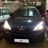 207 مشکی در حد نو.  ۱۴۰۲