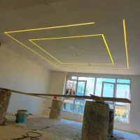 اجرای کناف نورپردازی لاین