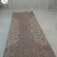فروش ۲ تخته فرش ۹ متری کرم رنگ تمیز