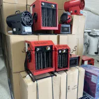 هیتر برقی بخاری فن دار 9کیلووات گلخانه کارخانه