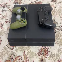 فروش PS4 کپی‌خور 1 ترابایت + دو دسته