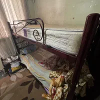 تخت فلزی دو طبقه(بدون تشک)
