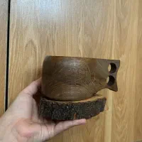 لیوان چوب گردو