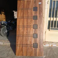 درب چوبی