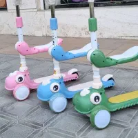 اسکوتر صندلی دار و موزیکال طرح دایناسوری