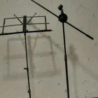 پایه میکروفن+پایه نت