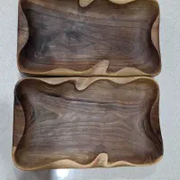 میوه خوری چوبی منفی تراشی روستیک