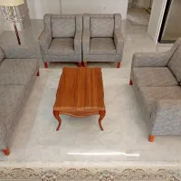 مبل راحتی ۷نفره به همراه میزوسط وجلو مبلی