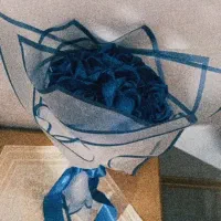 گل ۱۰ شاخه ابی