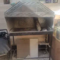 منقل زغالی بزرگ ایستاده