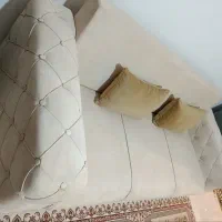 مبل هشت نفره راحتی کارکرده دسته دو در حد