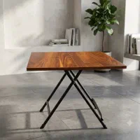 میز چوبی ساحلی