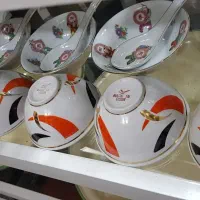 پیاله روسی و انارخوری چینی آنتیک