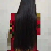 موی بلند با رنگ طبیعی