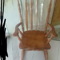 صندلی راک چوب راش