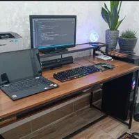میز کامپیوتر/گیمینگMDFکارکرده(ابعادبزرگ،تحمل بالا)