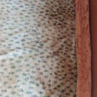 روتختی یکنفره مخمل دولایه قدیمی