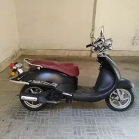 موتور سیکلت sym فیدل کلاسیک مشکی مات