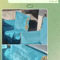 مبل دست دوم تمیز قیمت توافقی  هفت نفره