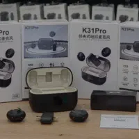 میکروفون یقه ای بی سیم مدل k31 pro