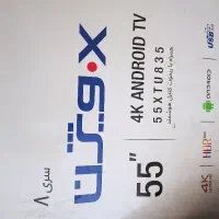 کارتون تلوزیون 55اینچ  و کنترل اصلی موسی