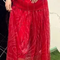 لباس کوردی سقزی قرمز