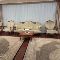 پرده حریر ۶-۷متر به همراه زیر پرده و دکوری