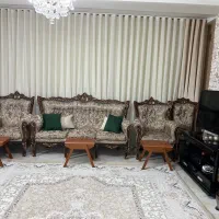 مبل سلطنتی چوب گردو