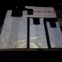 پلاستیک سفید دسته دار