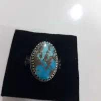 انگشتر فیروزه نقره