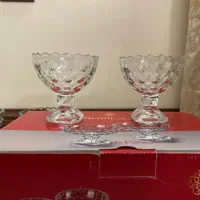 بستنی خوری پایه دار ۲ دست نو مناسب جهیزیه کادو
