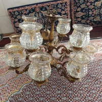 یک جفت لوستر درحد جنس از آلومینیوم