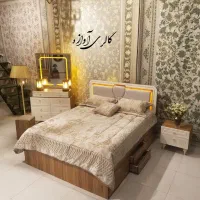 سرویس خواب مدل ملیتا ارغوان کارامل و...